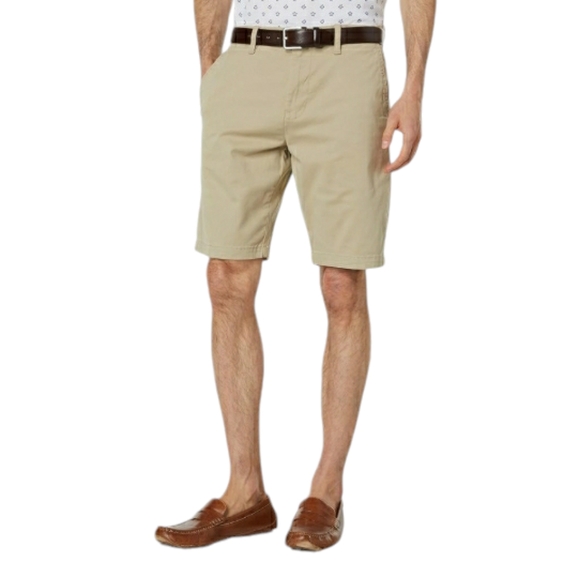 US Polo Assn Mens Hartford Stretch Twill Shorts Oxford Tan Size 30 NWT - Picture 1 of 7